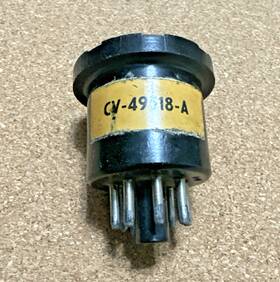 Cv-49518-a Na-ald Octal Tube Socket Test Adapter Similar To Vector U-102-u