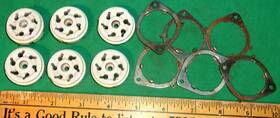 National Cna-38357 6 6-pin Big Pin Tube Sockets For Hro Jr. 1935 6c6 6d6