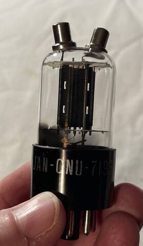 Cnu-7193 National Union Jan Vacuum Tube 1943 Untested