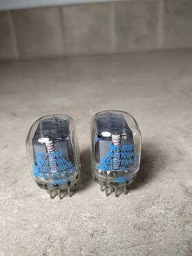 5961 National Electronics Nixie Tube New Old Stock 2 Lot