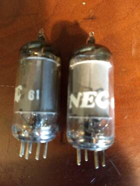 Cv252 Nec 6 4 2 6au6 Ef94 6p2 Vacuum Tube Tested Good See Pics Japan 61