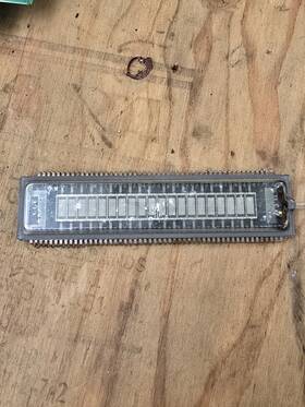 Fip20d9x Nec Vfd Tube 20 Character Greenish Arduino Raspberry Pi Project