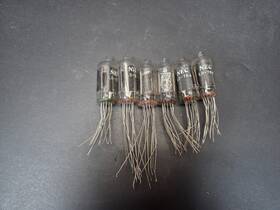 Ld-784 Nec Lot Of 6 Nixie Tube Long Leads Indicator Readout