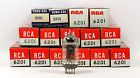 12atw Nos Tubes 15 Rca Black Lot Tung-sol Plate Fifteen 6201