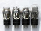 Nx-26 Philco National Union 4 Vacuum Tubes 3 26 1 Globe Engraved Base Test A