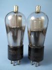 Ny-224 Base 24 Tubes Engraved National Globe Tv-7 224 Union Pair Tested