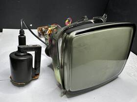 140dlb4 Orion Crt Picture Tube B&w With High Voltage Yoke Approx. 4.75 Inch X 3.503