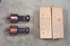 6j5wgt Pair Raytheon Matching Black 6j5 2 6j5gt 6j5g Rod Eq Plate