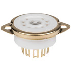 12ax7 Par-0353 Parts Express Vacuum Tube Socket Gold Plated Ceramic 844632063794