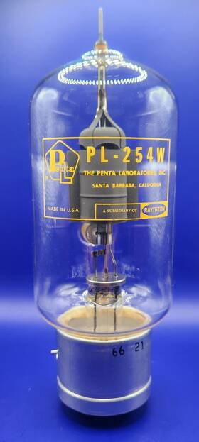 Pl-254w Penta Labs Power Triode 100w 4000vdc Vacuum Tube Ham