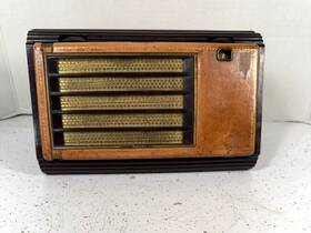 49-603 Philco Unusual 1949 Folding 5 Tube Tested Working