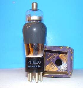 57e-57 Philco No Type 57e Nos Amplifier Audio Radio Vacuum Tube Valve St Shape 57 257