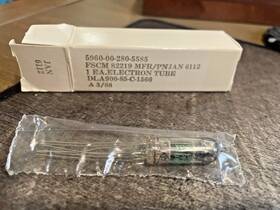 Philips Jan6112 #1 / Vintage Vacuum Tube Brand New In Sealed Plastic