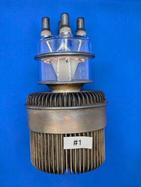 Qbl5 Philips Qbl5/3500 High Frequency Power Tetrode Super Giant 4 Pin Base