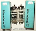 12bz7 Plate Vacuum Black Usa Nos Tubes Pair Int Date Service Nib Matched