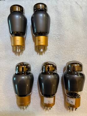 181-t Psvane 5 Cv Mark Ii Vaccum Tubes 1 Matched Pair