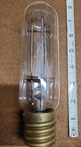 C-376 Radiotron B27 Ge Rca Uv876 Ballast Tube Tested Good Used