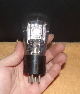 Rx22 Rayovac Ray-o-vac Rx 22 Electronic Radio Preamp Tube Untested Globe Balloon Vintage