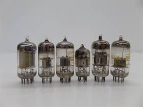 6bn4a Raytheon 6bq7a 6bk7b Mixed Lot Of 6 Electron Tubes