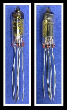 Ck643 Raytheon Pair Of Ck 643 Subminiature Dual Triodes Mu 35. T3 Bulb Diy