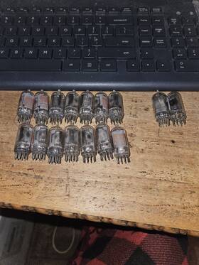Ck1907 Raytheon Ck8754 16 Vintage Used Nixie Tubes One B5442 Clocks Diy