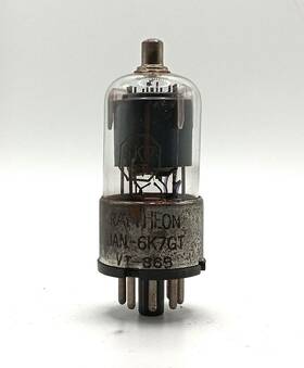 Jan-6k7gt Raytheon 6k7gt A Jan Vacuum Tube