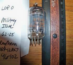 Raytheon Jrp-12ax7 Strong Long Gray Plate O Getter / Ecc83 Tube - 96/102