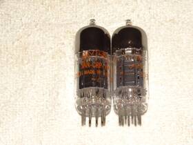 Jan-crp-6414 Raytheon Jrp-crp-6414 2 X Tubes Black Plates 3-mica Very Strong Matched Pair #10
