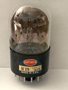 Qk-329 Raytheon 1958 Qk 329 Beam Deflection Squaring Tube - Rare 1950s Computer