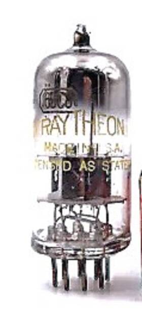 X-155 Raytheon X155 6bz8/ Tube Tested And Boxed Vintage Commercial Surplus
