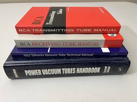 0-8493-1345-7 Rca 4 Vacuum Tube Reference Manuals Sylvania Power Tubes Handbook