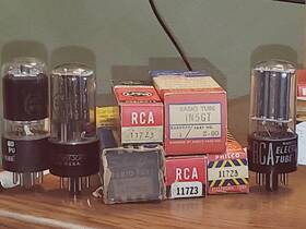 117z6 Rca 117z7 117z3/117z6/117z7 Half Wave Rectifier Tube Lot Untested 8