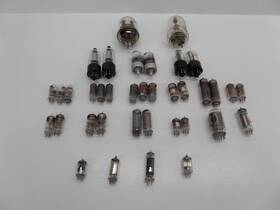 6bq7a Rca 12au6 Mixed Lot Of 37 6j6 Electron Tubes