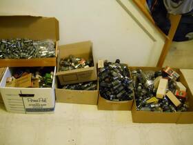 12be6 Rca 12av6 12ba6 5 Good Tested Vacuum Tubes 35w4 50c5