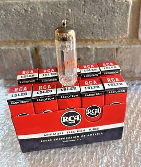 15le8 Rca 15leb Radio Tv Vacuum Tube Nos Nib