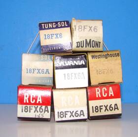 18fx6a Rca 18fx6 Nos Aa5 Lot 8 Radio Audio Amplifier Electron Vacuum Tubes Valves
