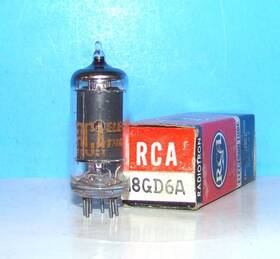 18gd6a Rca Nos Radio Audio Amplifier Electron Vacuum Tube Valve Tested 18gd6