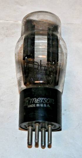 247258 Rca Vintage Emerson Vacuum Tube Untested