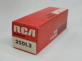 25dl3 Rca Nos Radio Audio Electron Vintage Vacuum Tube Open Box