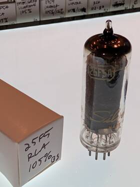25f5a Rca Silvertone Beam Power Vacuum Tube Tested