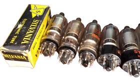 Rca 3cn3a-3a3b 5 Assorted Brands 3cn3a 3a3a 3a3b 3a3c Vacuum Tubes Sylvania