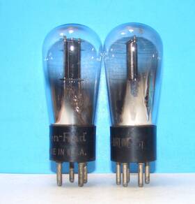 56-256 Rca No Type 56 Radio Audio Amplifier Electron Vacuum 2 Tubes Valves Globe 256 56-256 Rca No Type 56 Radio Audio Amplifier Electron Vacuum 2 Tubes Valves Globe 256