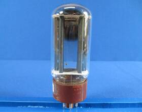 Rca 5u4gtb Vacuum Tube Black Plate Getter Tv-7 Tested