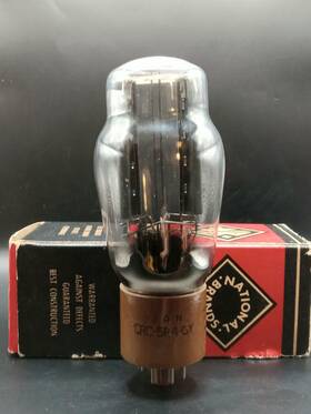 5v4gy Rca Jan Crc Black Plates. Strong And Balanced