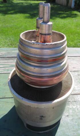 7007 Rca 6166 Vacuum Tube - A/7007 Ceramic Rf Beam Power 12 Kw