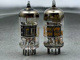 6kd8-6ea8 Rca 2 6u8a 6678 Tubes Gray Plates O Getters Tested Amplitrex