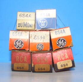 6s4a-6s4 Rca 6s4a 6s4 Nos Lot 8 Radio Audio Amplifier Vintage Electron Vacuum Tubes Valves 6s4a-6s4 Rca 6s4a 6s4 Nos Lot 8 Radio Audio Amplifier Vintage Electron Vacuum Tubes Valves