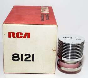 8121 Rca 1 1971 Beam Power Vacuum Tube Nos New In Box