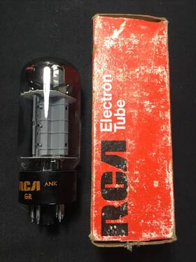 A.8240 Rca 8237 Nos 8417 Amplifier Power Output Vacuum Tubes With Box Tested