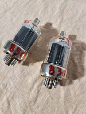 6146w Rca 830s 2 Final Tubes For Kenwood Ts Hf Transceiver
